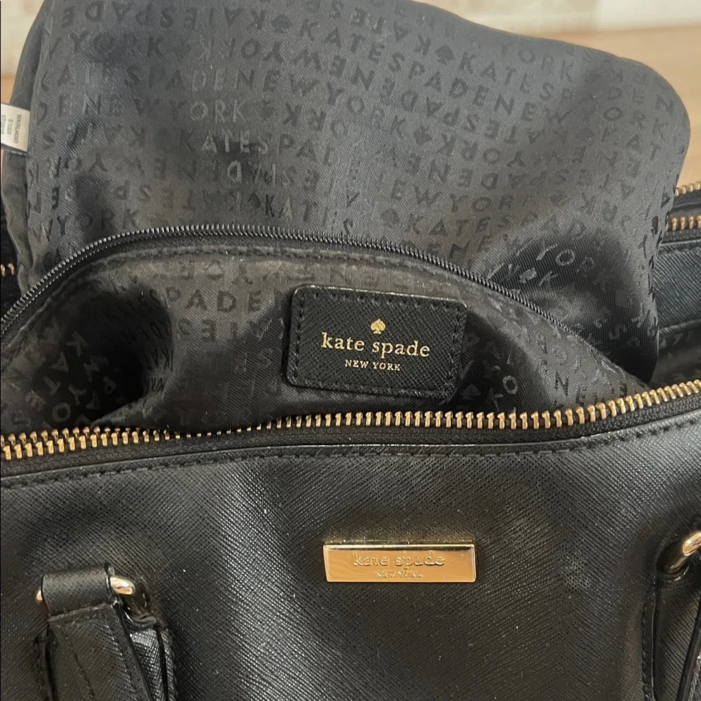 ♥️♥️ KATE SPADE Black Satchel Bag - Picture 6 of 12